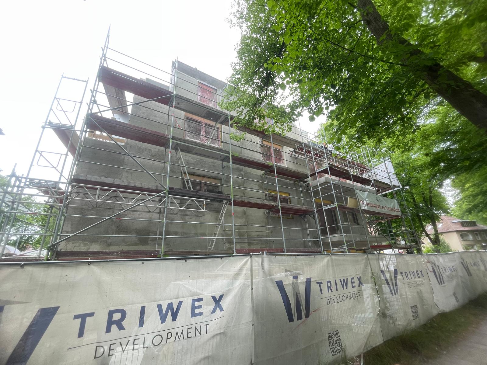 Rohbauarbeiten durch Triwex immobilien und Baumanagement GmbH