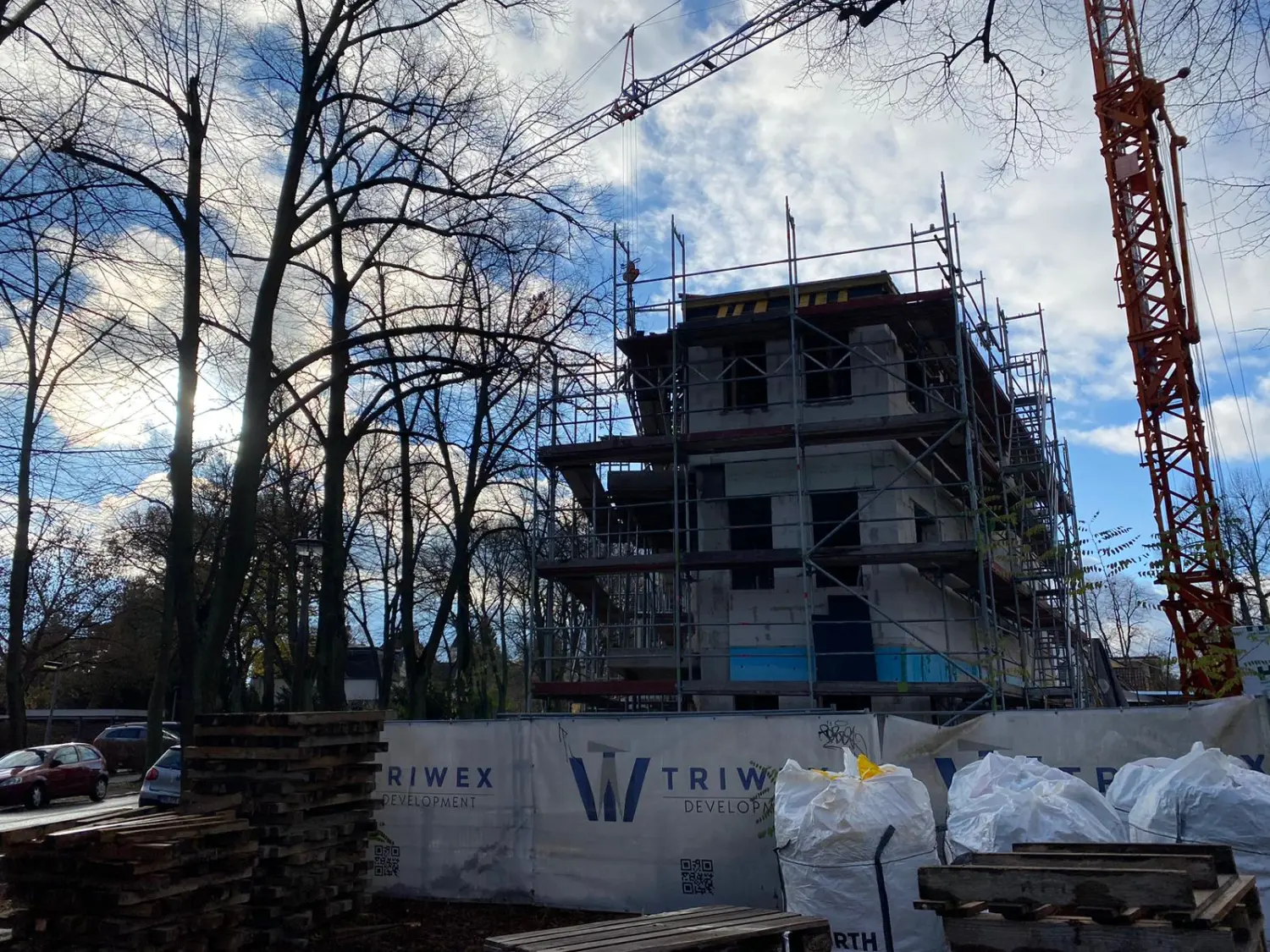 Rohbauarbeiten durch Triwex immobilien und Baumanagement GmbH