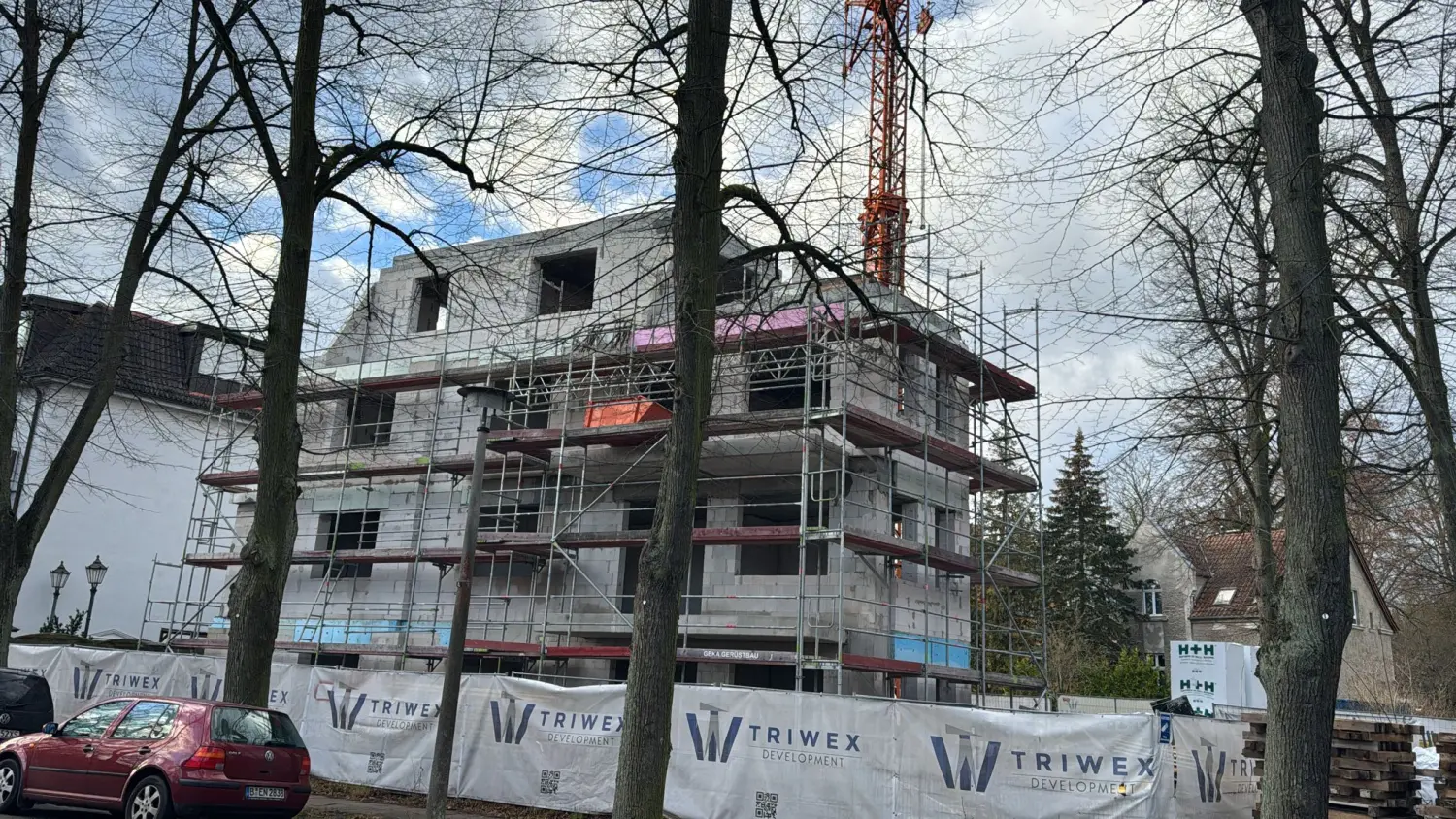 Rohbauarbeiten durch Triwex immobilien und Baumanagement GmbH