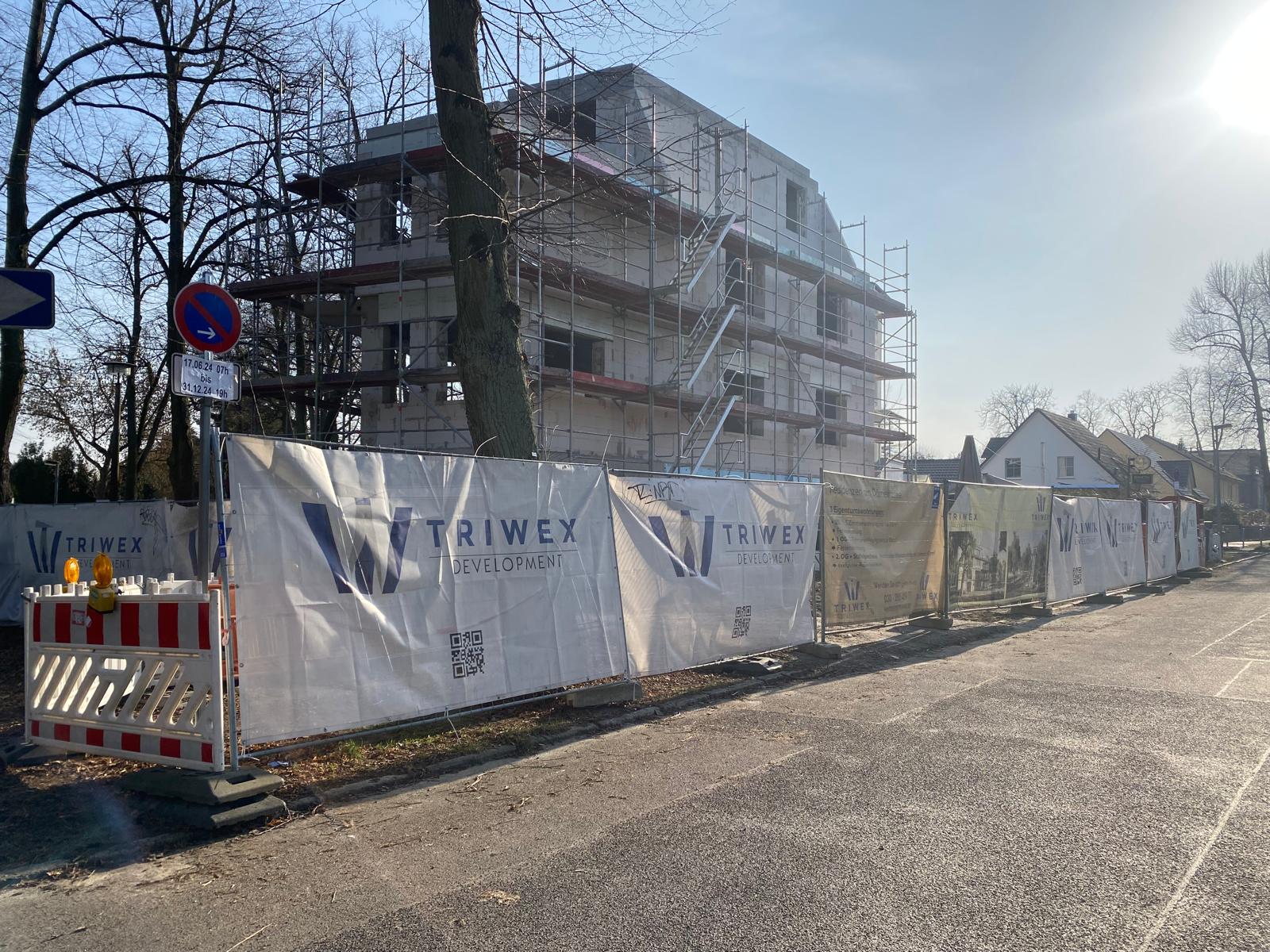 Rohbauarbeiten durch Triwex immobilien und Baumanagement GmbH